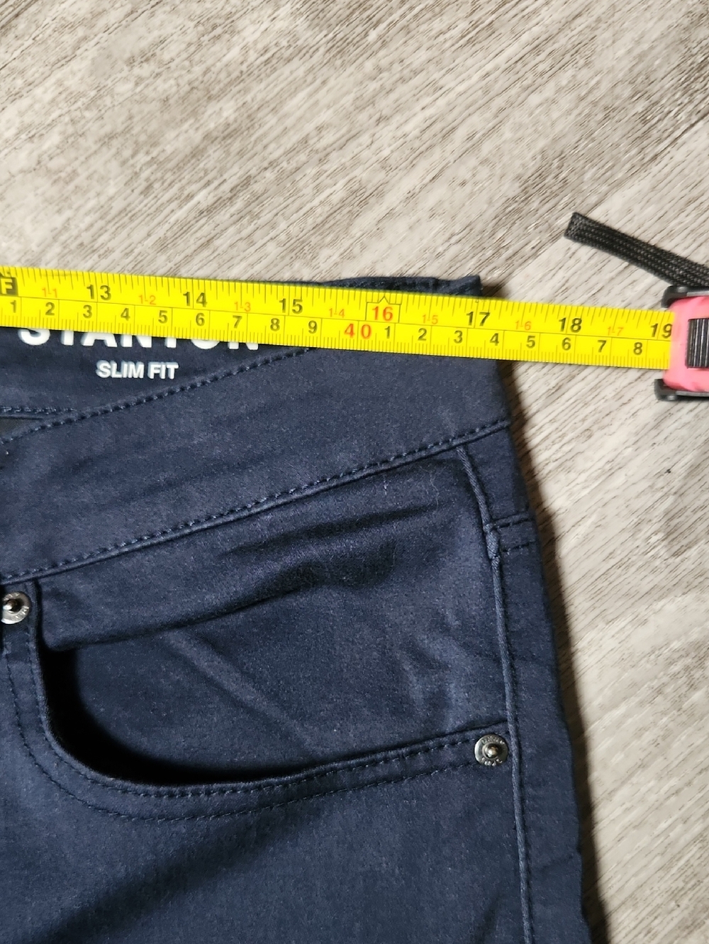 DKNY Slim Fit Jeans - Dark Blue - Picture 4 of 6